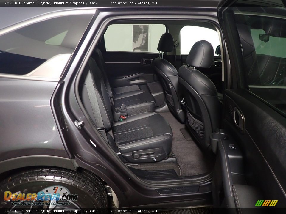 Rear Seat of 2021 Kia Sorento S Hybrid Photo #33