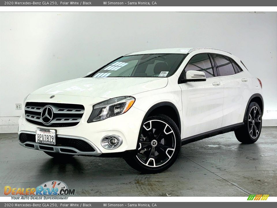 2020 Mercedes-Benz GLA 250 Polar White / Black Photo #12