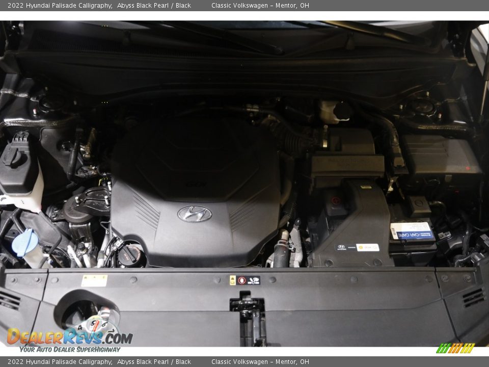 2022 Hyundai Palisade Calligraphy Abyss Black Pearl / Black Photo #23