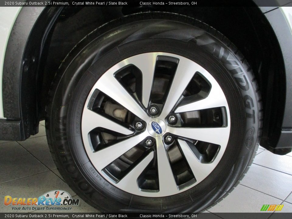 2020 Subaru Outback 2.5i Premium Crystal White Pearl / Slate Black Photo #5