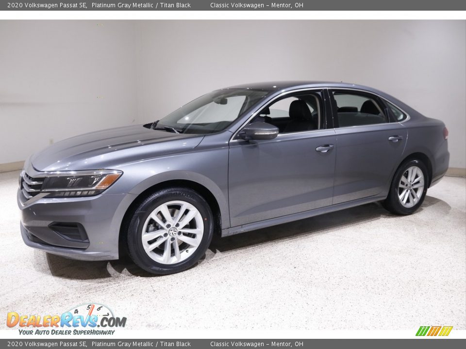 Platinum Gray Metallic 2020 Volkswagen Passat SE Photo #3