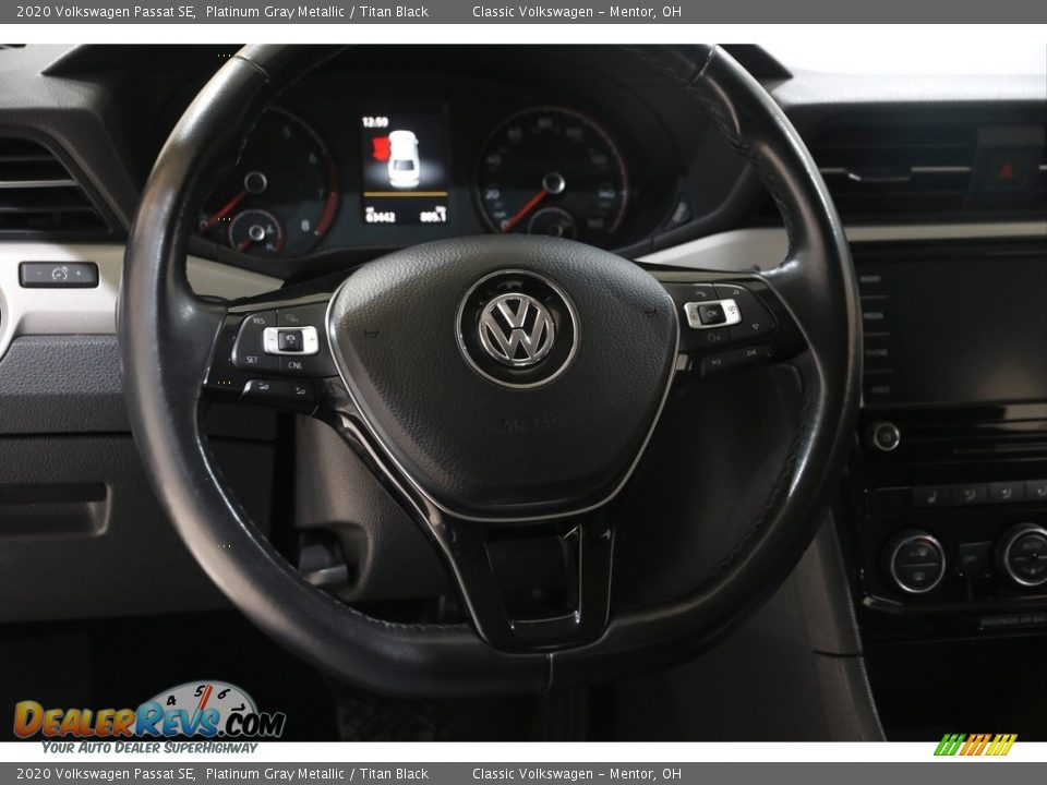 2020 Volkswagen Passat SE Steering Wheel Photo #7