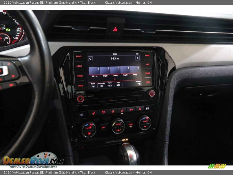 Controls of 2020 Volkswagen Passat SE Photo #9