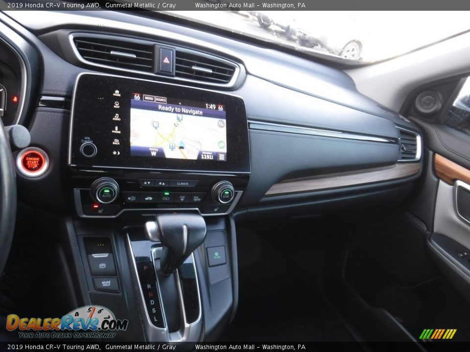 2019 Honda CR-V Touring AWD Gunmetal Metallic / Gray Photo #18