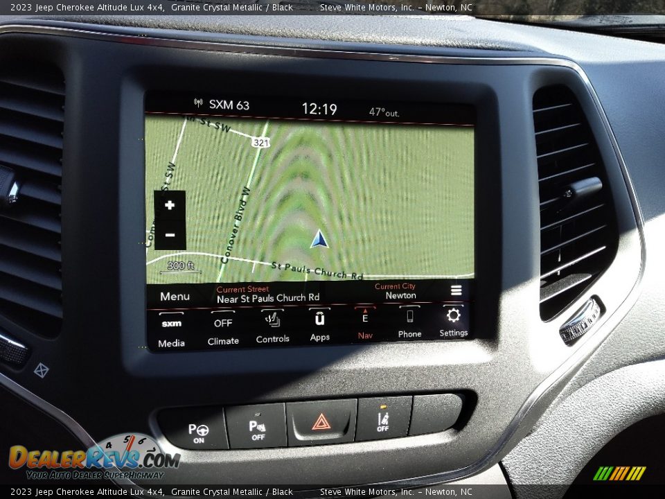 Navigation of 2023 Jeep Cherokee Altitude Lux 4x4 Photo #25