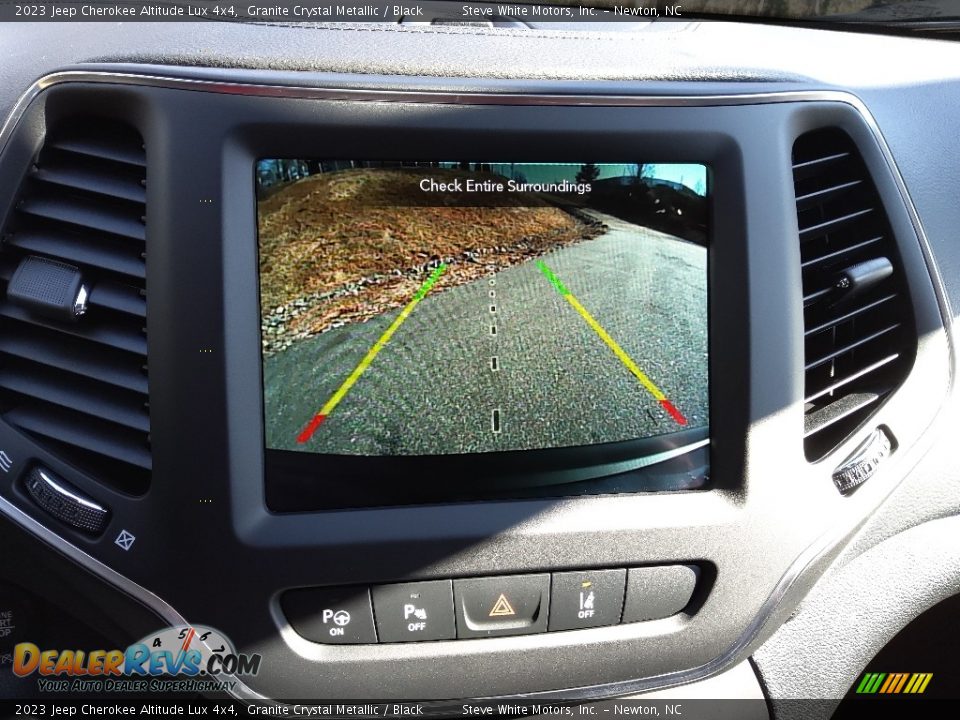 2023 Jeep Cherokee Altitude Lux 4x4 Granite Crystal Metallic / Black Photo #27