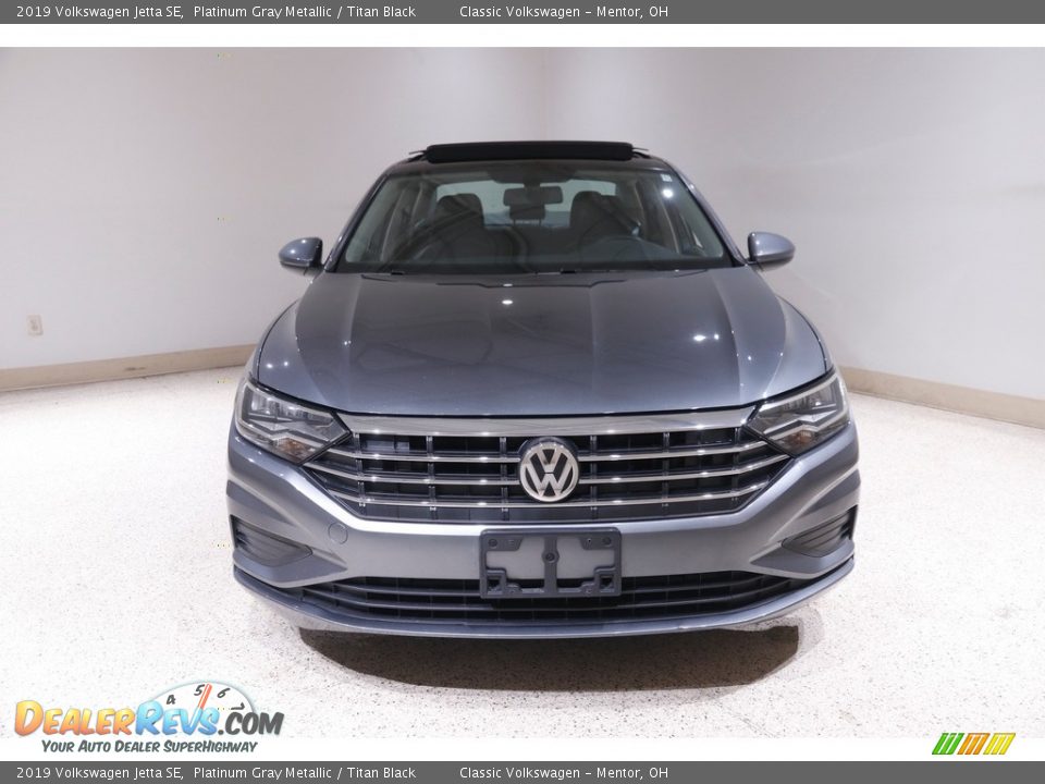 2019 Volkswagen Jetta SE Platinum Gray Metallic / Titan Black Photo #2