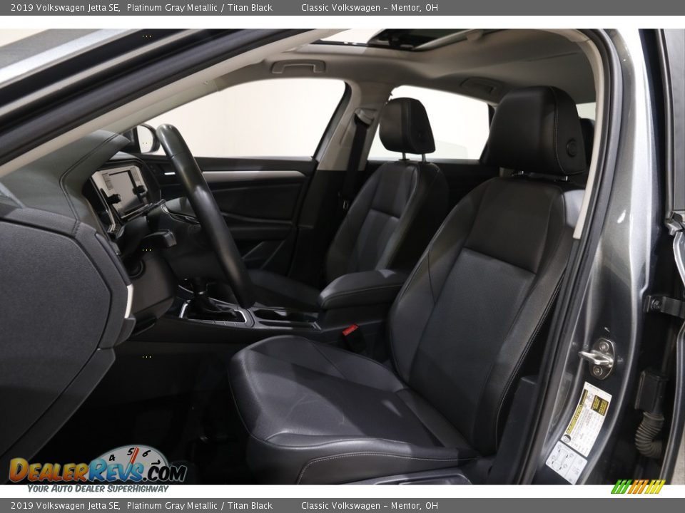 2019 Volkswagen Jetta SE Platinum Gray Metallic / Titan Black Photo #5