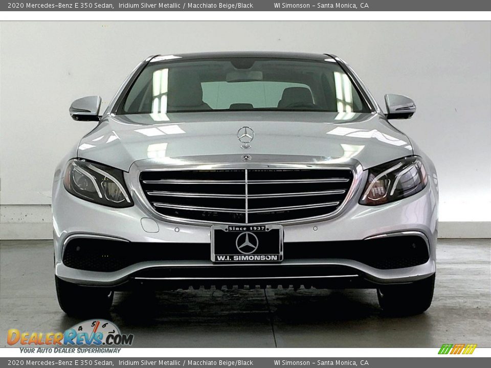 2020 Mercedes-Benz E 350 Sedan Iridium Silver Metallic / Macchiato Beige/Black Photo #2