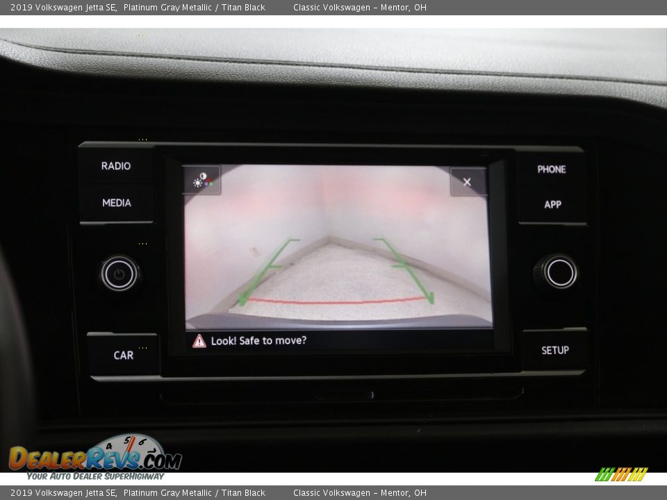 2019 Volkswagen Jetta SE Platinum Gray Metallic / Titan Black Photo #12