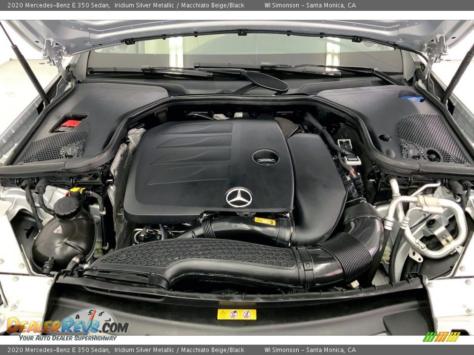 2020 Mercedes-Benz E 350 Sedan Iridium Silver Metallic / Macchiato Beige/Black Photo #9