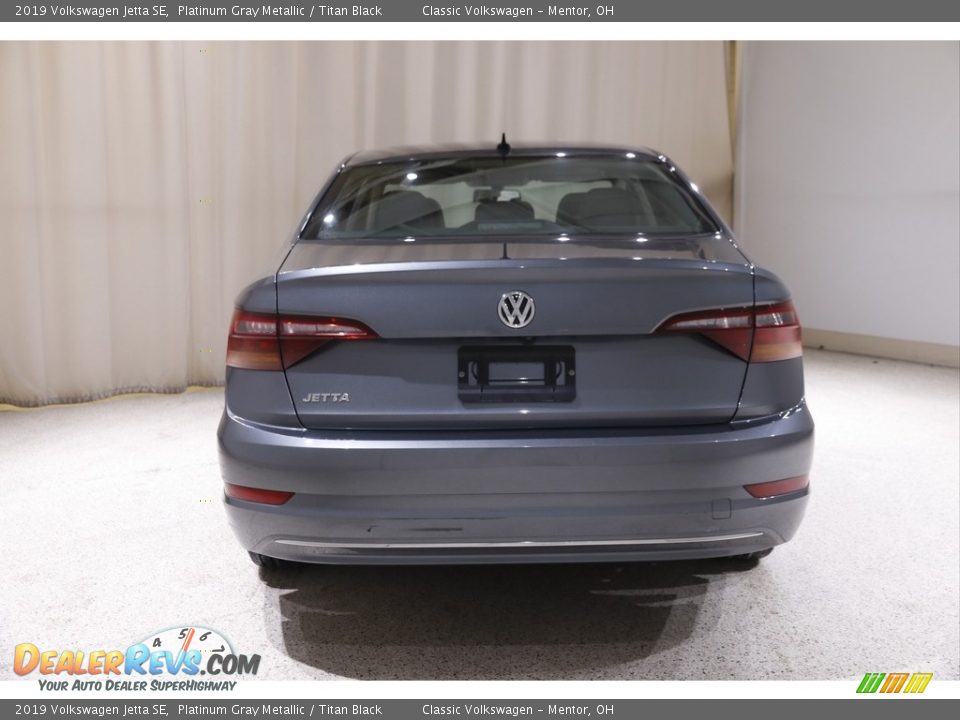 2019 Volkswagen Jetta SE Platinum Gray Metallic / Titan Black Photo #18