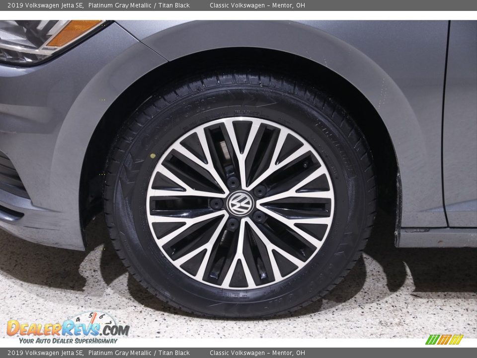 2019 Volkswagen Jetta SE Platinum Gray Metallic / Titan Black Photo #20