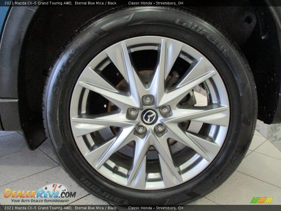 2021 Mazda CX-5 Grand Touring AWD Eternal Blue Mica / Black Photo #11