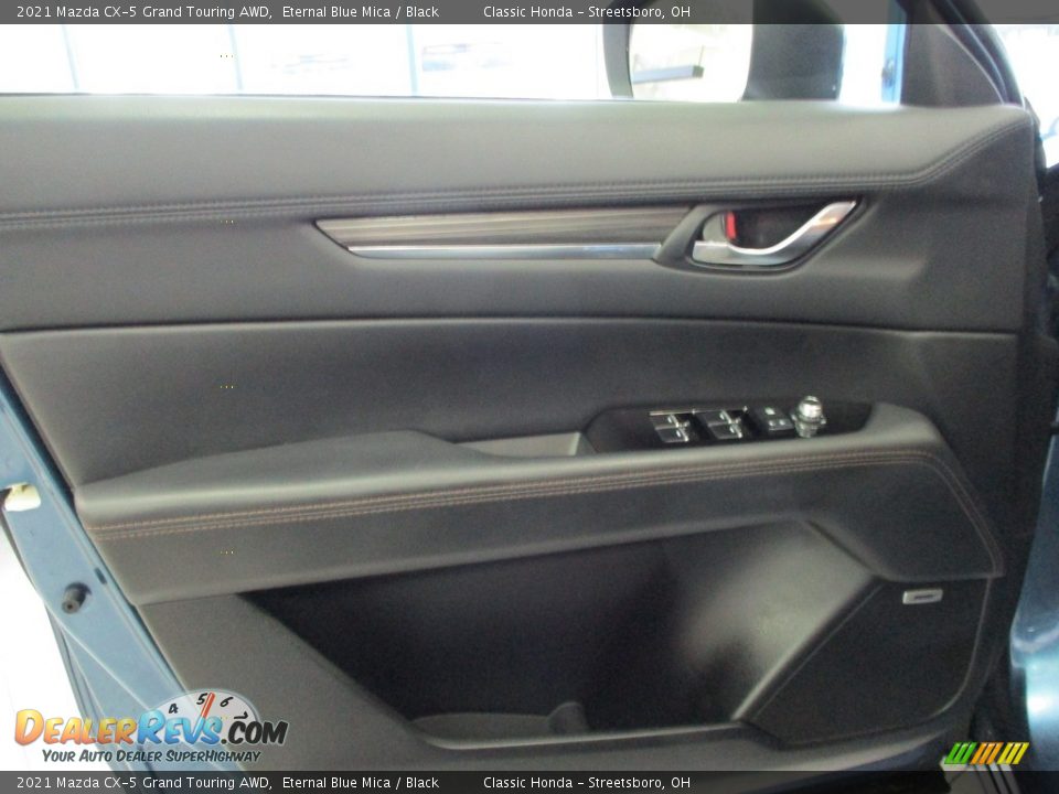 2021 Mazda CX-5 Grand Touring AWD Eternal Blue Mica / Black Photo #14