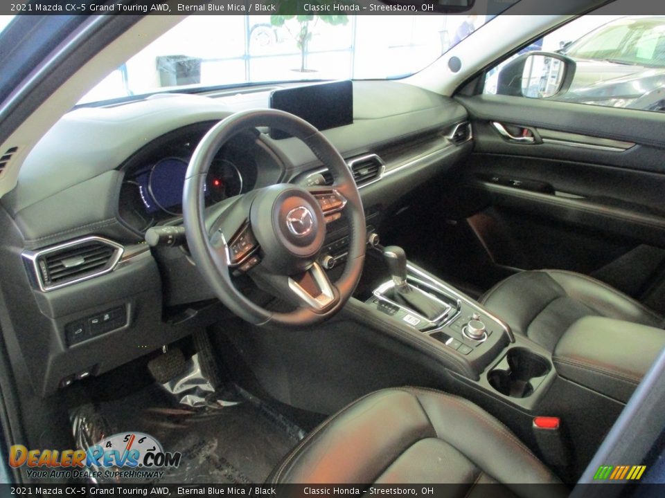 2021 Mazda CX-5 Grand Touring AWD Eternal Blue Mica / Black Photo #15