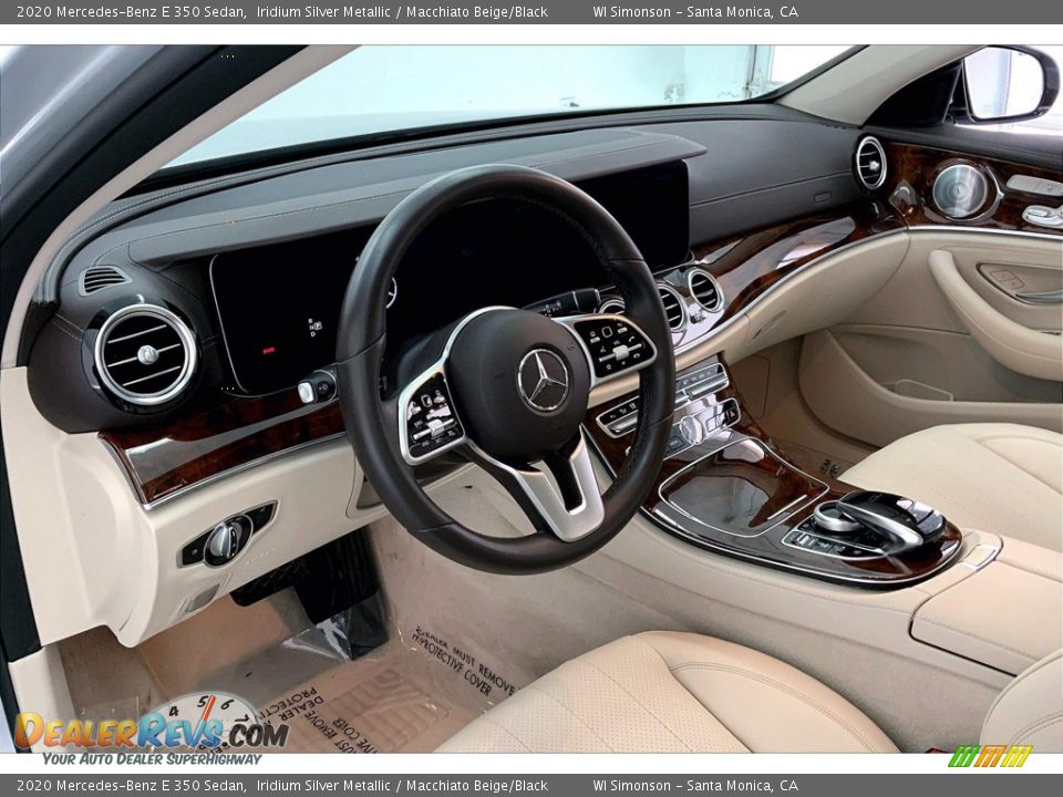 2020 Mercedes-Benz E 350 Sedan Iridium Silver Metallic / Macchiato Beige/Black Photo #14