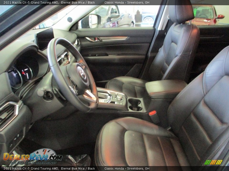 2021 Mazda CX-5 Grand Touring AWD Eternal Blue Mica / Black Photo #16