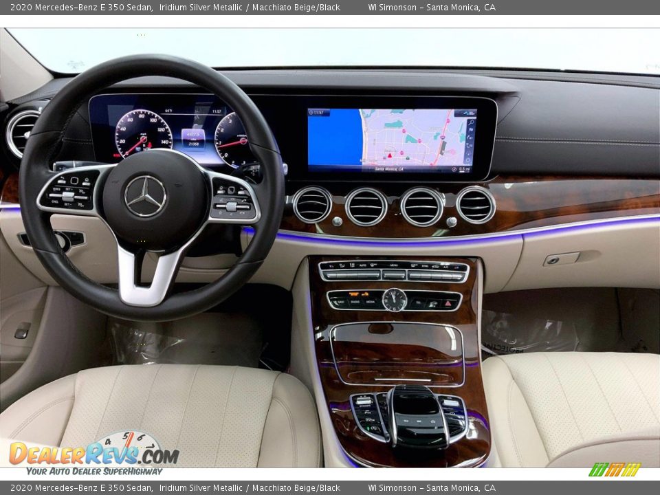 2020 Mercedes-Benz E 350 Sedan Iridium Silver Metallic / Macchiato Beige/Black Photo #15