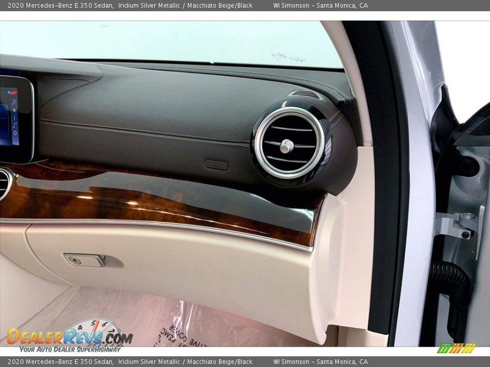 2020 Mercedes-Benz E 350 Sedan Iridium Silver Metallic / Macchiato Beige/Black Photo #16