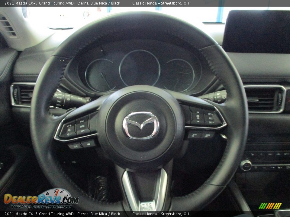 2021 Mazda CX-5 Grand Touring AWD Eternal Blue Mica / Black Photo #19