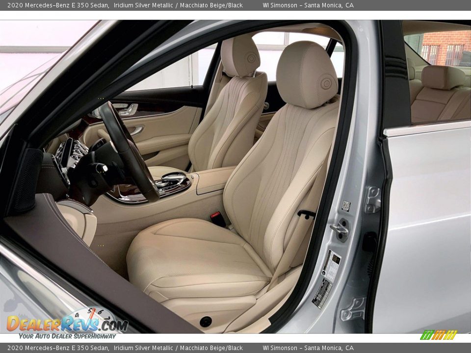 2020 Mercedes-Benz E 350 Sedan Iridium Silver Metallic / Macchiato Beige/Black Photo #18