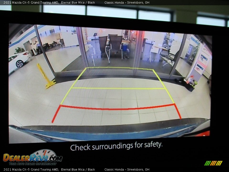 2021 Mazda CX-5 Grand Touring AWD Eternal Blue Mica / Black Photo #21