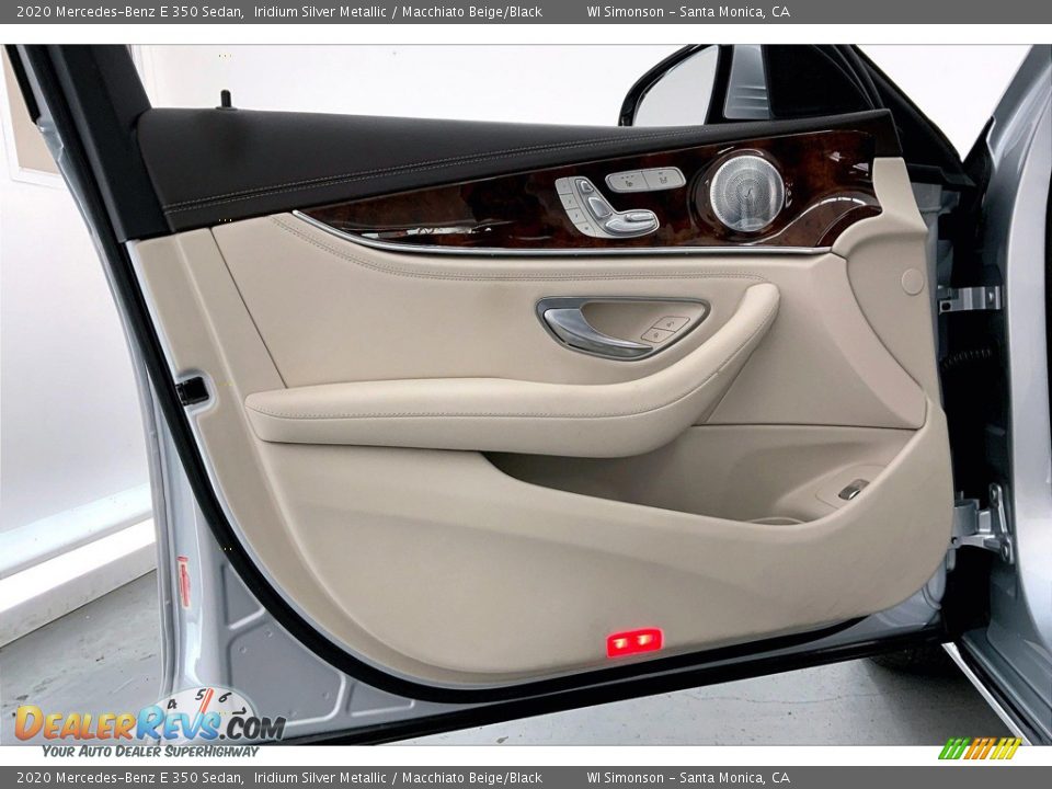 2020 Mercedes-Benz E 350 Sedan Iridium Silver Metallic / Macchiato Beige/Black Photo #26