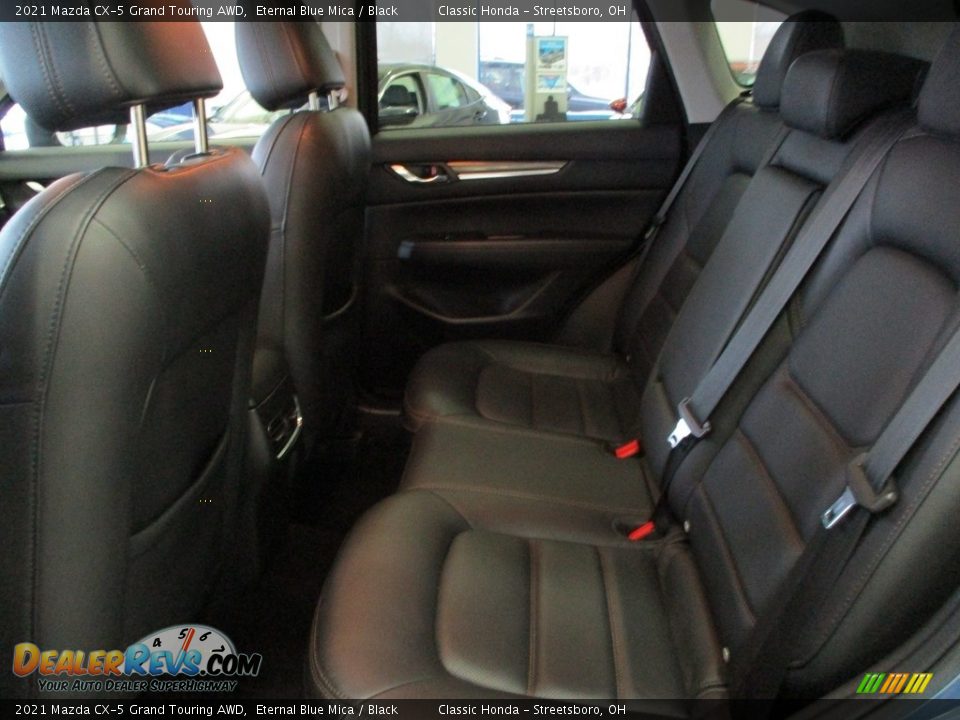 2021 Mazda CX-5 Grand Touring AWD Eternal Blue Mica / Black Photo #28