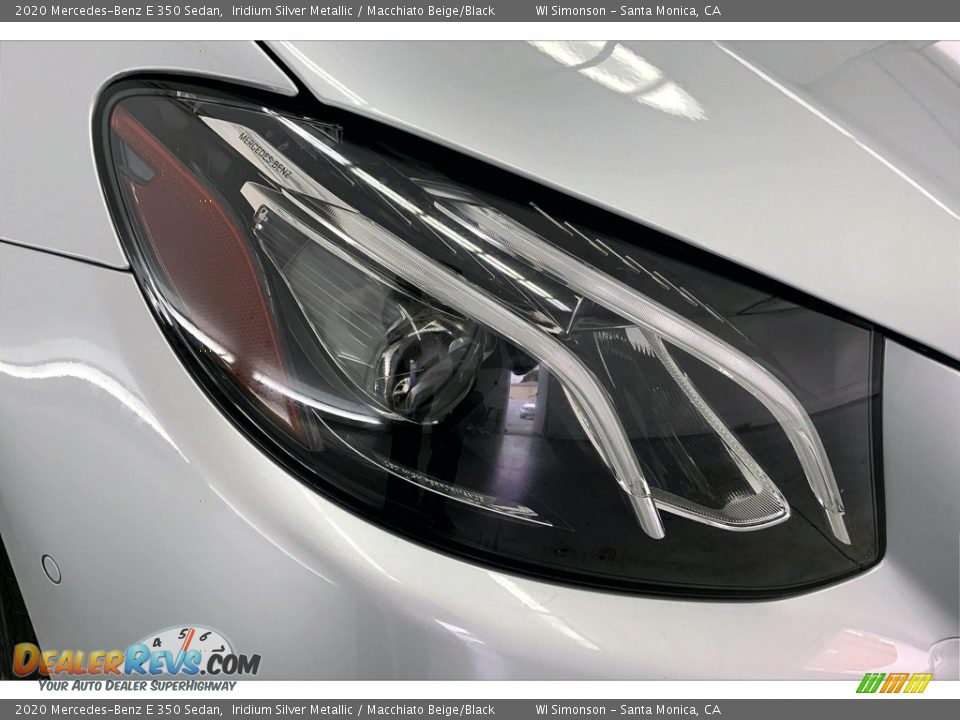 2020 Mercedes-Benz E 350 Sedan Iridium Silver Metallic / Macchiato Beige/Black Photo #28