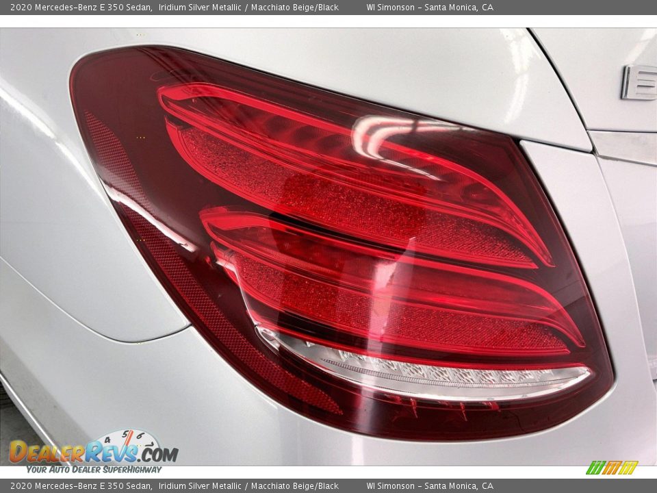 2020 Mercedes-Benz E 350 Sedan Iridium Silver Metallic / Macchiato Beige/Black Photo #29