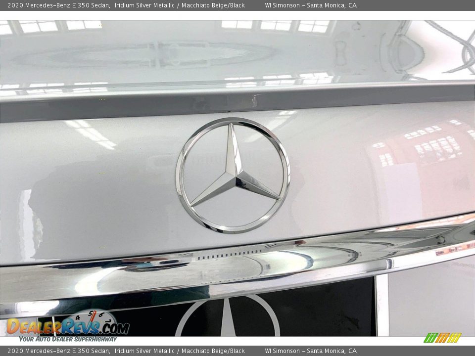 2020 Mercedes-Benz E 350 Sedan Iridium Silver Metallic / Macchiato Beige/Black Photo #31