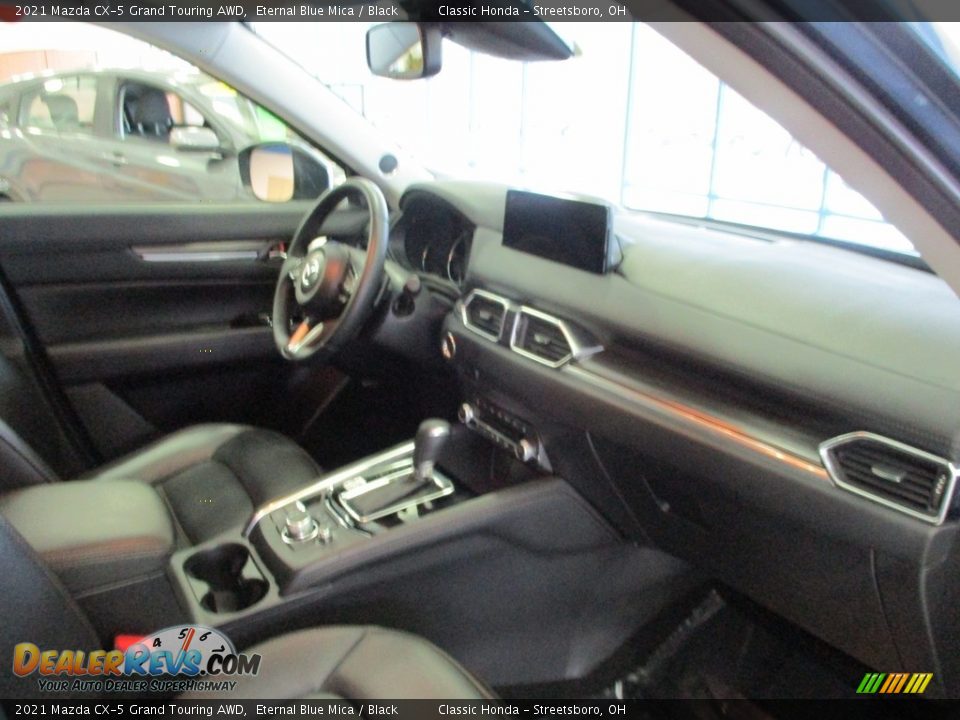 2021 Mazda CX-5 Grand Touring AWD Eternal Blue Mica / Black Photo #34