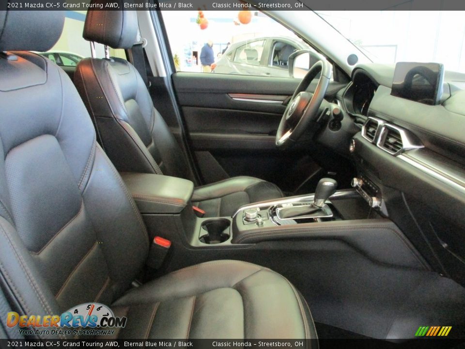 2021 Mazda CX-5 Grand Touring AWD Eternal Blue Mica / Black Photo #35