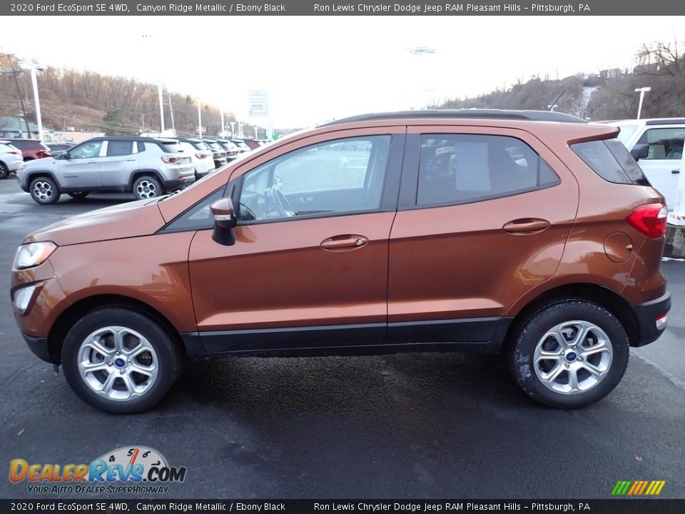 2020 Ford EcoSport SE 4WD Canyon Ridge Metallic / Ebony Black Photo #2