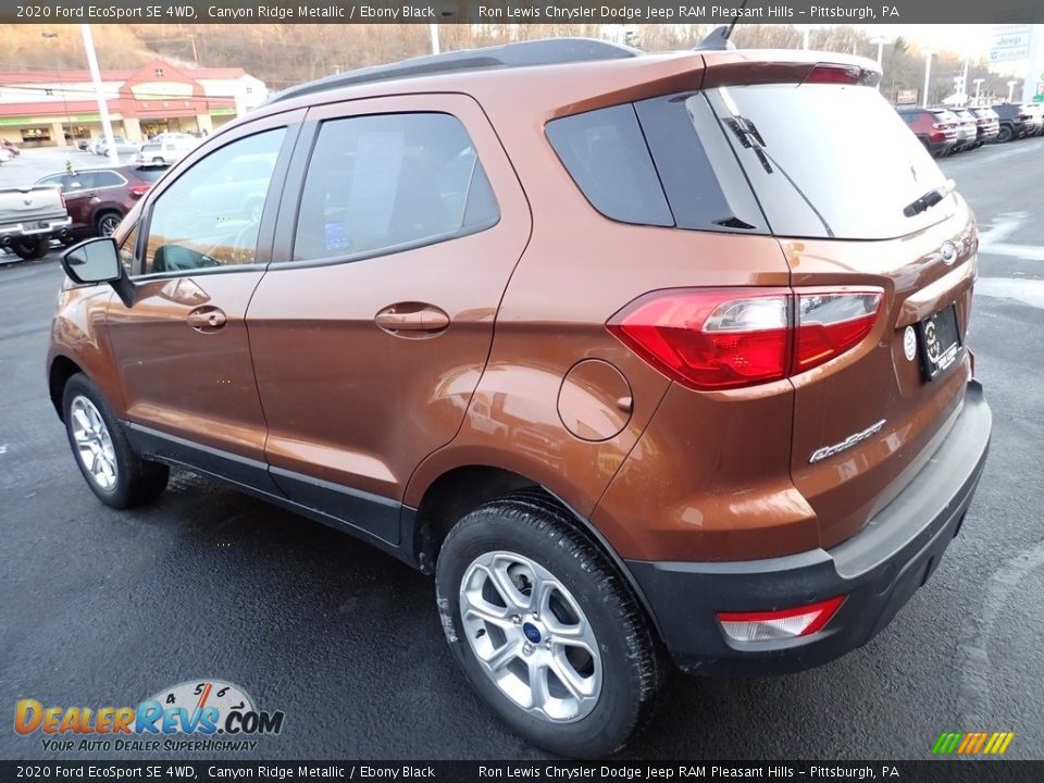 2020 Ford EcoSport SE 4WD Canyon Ridge Metallic / Ebony Black Photo #3