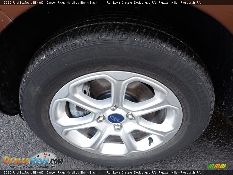 2020 Ford EcoSport SE 4WD Canyon Ridge Metallic / Ebony Black Photo #10