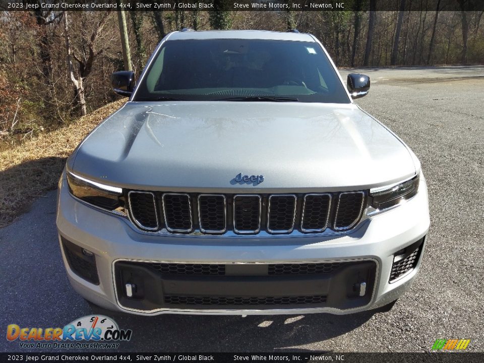 2023 Jeep Grand Cherokee Overland 4x4 Silver Zynith / Global Black Photo #3