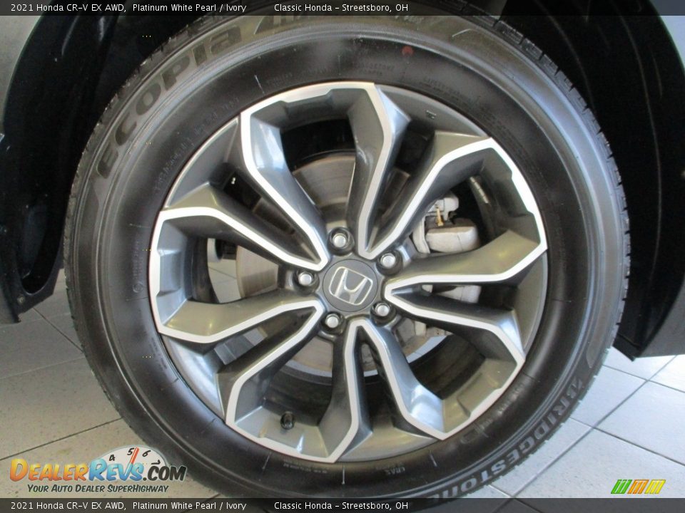 2021 Honda CR-V EX AWD Platinum White Pearl / Ivory Photo #5