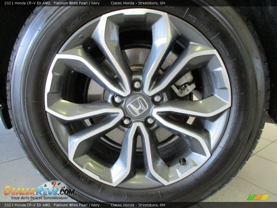 2021 Honda CR-V EX AWD Platinum White Pearl / Ivory Photo #11