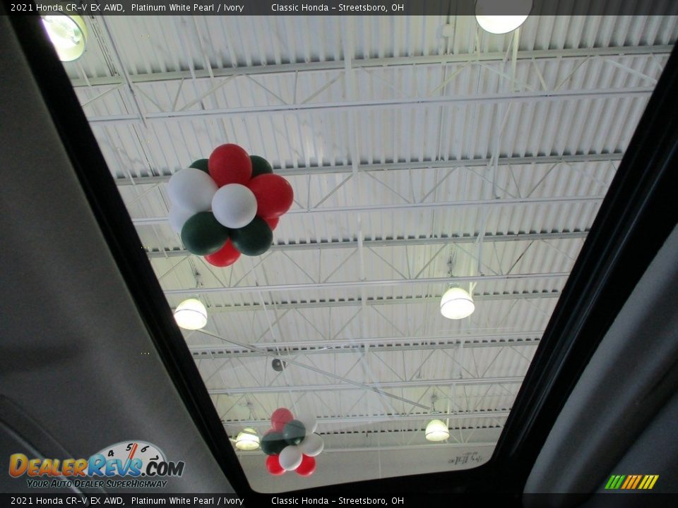 2021 Honda CR-V EX AWD Platinum White Pearl / Ivory Photo #17