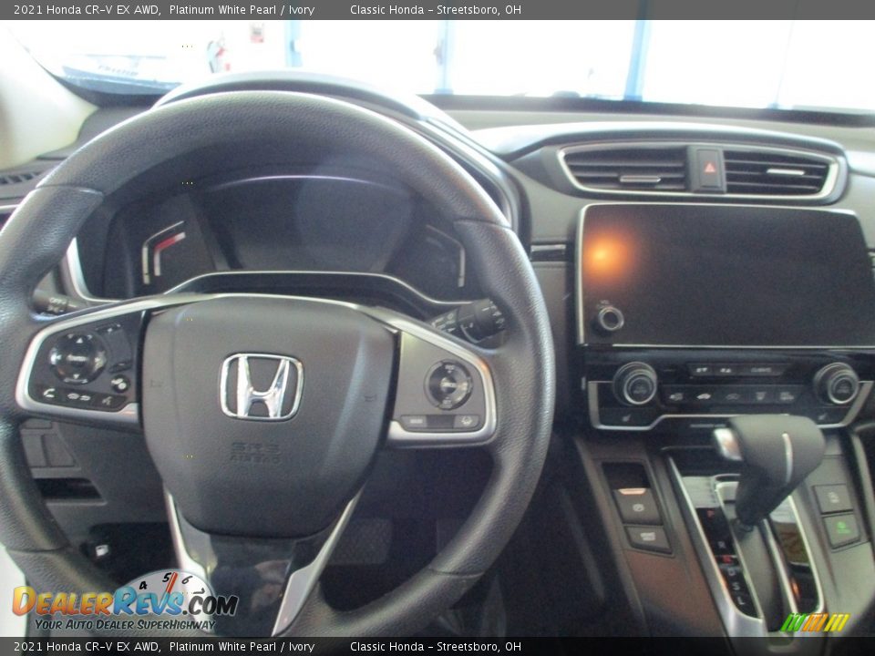 2021 Honda CR-V EX AWD Platinum White Pearl / Ivory Photo #18