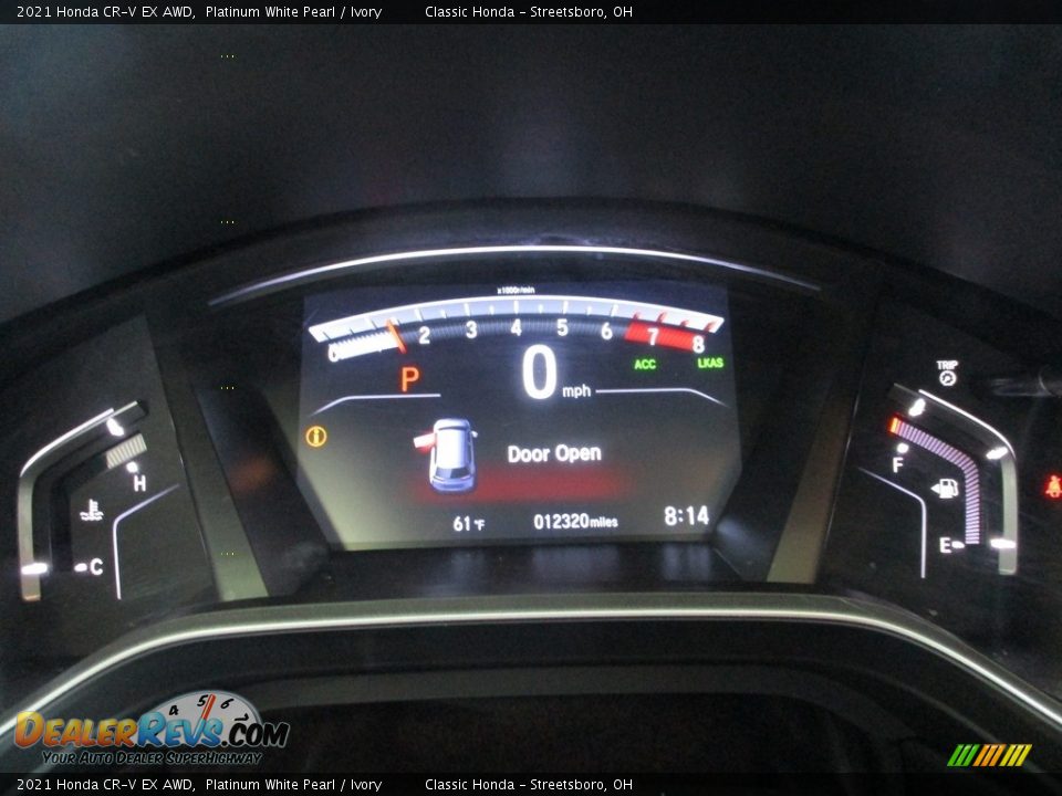 2021 Honda CR-V EX AWD Platinum White Pearl / Ivory Photo #20