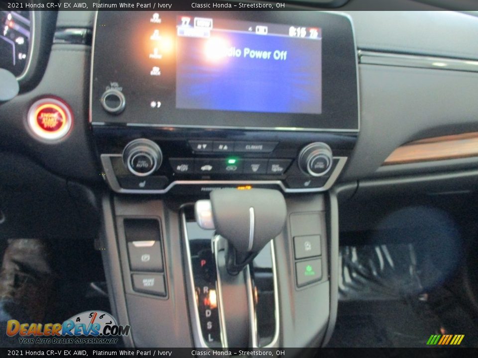 2021 Honda CR-V EX AWD Platinum White Pearl / Ivory Photo #21