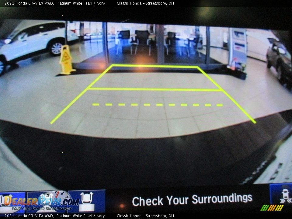 2021 Honda CR-V EX AWD Platinum White Pearl / Ivory Photo #22