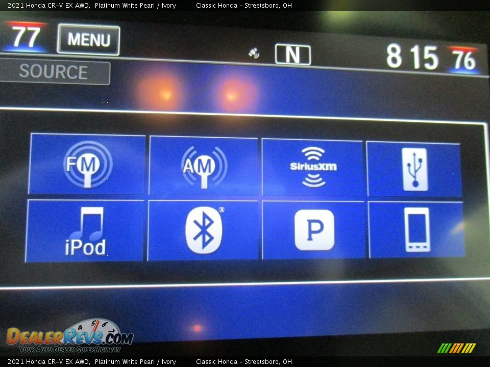 2021 Honda CR-V EX AWD Platinum White Pearl / Ivory Photo #24