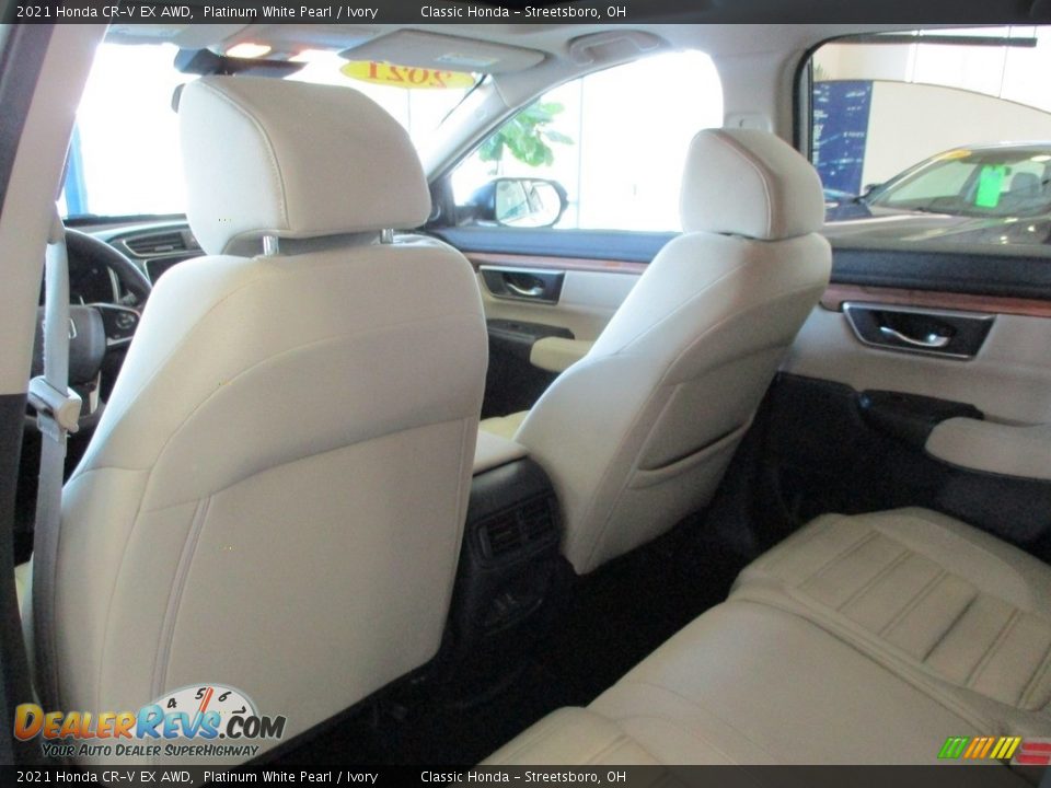 2021 Honda CR-V EX AWD Platinum White Pearl / Ivory Photo #29