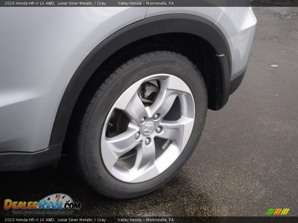 2020 Honda HR-V LX AWD Lunar Silver Metallic / Gray Photo #3