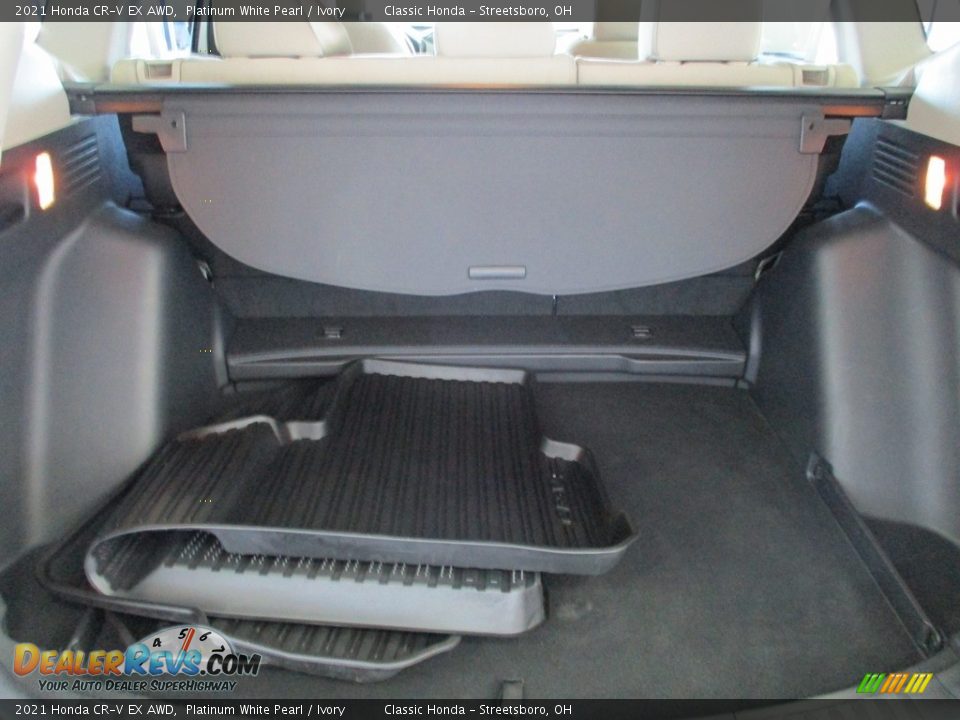 2021 Honda CR-V EX AWD Platinum White Pearl / Ivory Photo #31