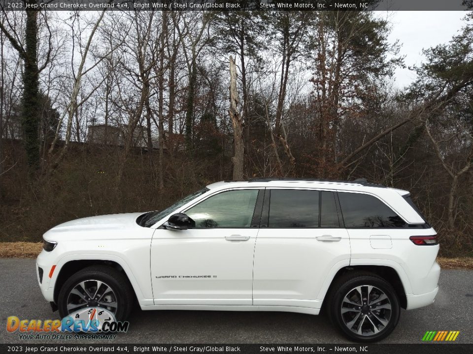 Bright White 2023 Jeep Grand Cherokee Overland 4x4 Photo #1